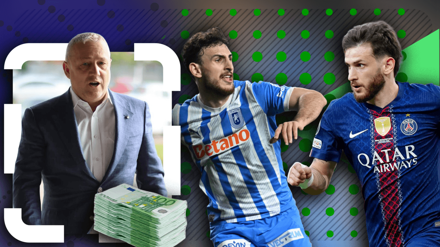 EXCLUSIV Kvaratskhelia vrea să-l ajute pe amicul Mekvabishvili să plece de la Universitatea Craiova! Mihai Rotaru a refuzat oferta și cere o sumă uriașă