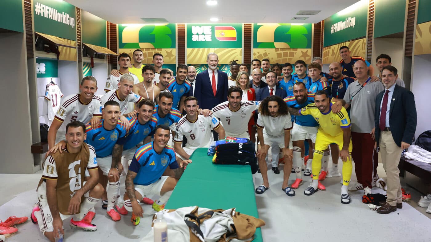 CM 2026 Regele Felipe al VI-lea s-a dus în vestiarul ibericilor. Ce le-a spus după Uruguay – Spania 0-1