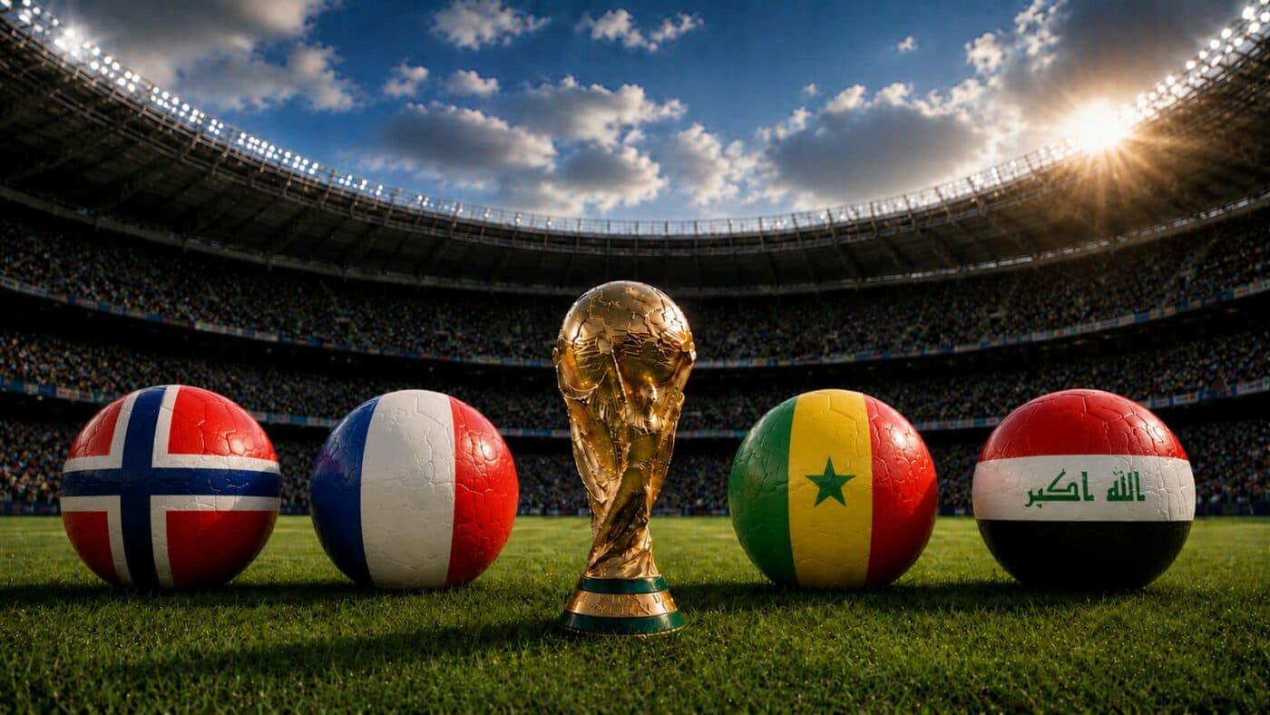 CM 2026 Ciocnirea noilor titani: Haaland versus Mbappe! Toate calculele calificării LIVE în grupa I: Norvegia – Franța și Senegal – Irak la Cupa Mondială