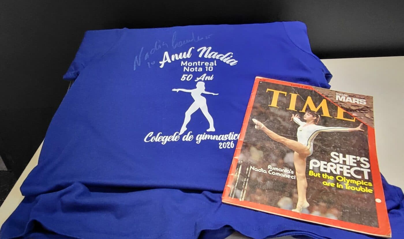 Nadia Comăneci și Lucian Bute, în centrul atenției la Muzeul Național de Istorie! „Vitrina Campionilor” aduce în față obiecte de suflet ale sportivilor legendari ai României