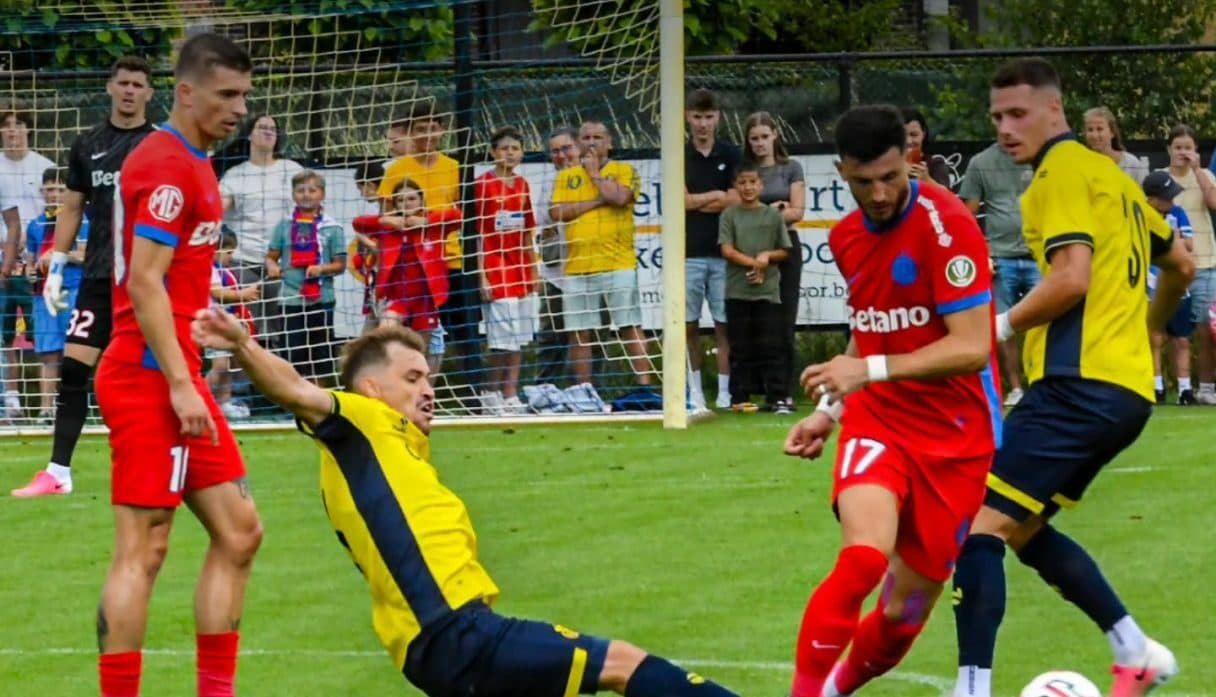 FCSB, călcată în picioare de echipa lui Darius Olaru! Amicalul adevărului: scor de maidan pentru belgieni