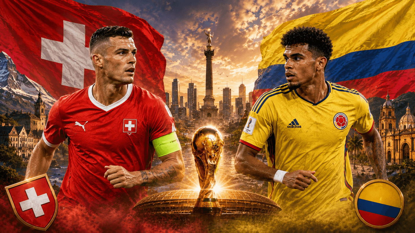 CM 2026 Live Elveția – Columbia la Cupa Mondială. Ce caută europenii în Cartea Recordurilor și revederea uluitoare după 17 ani care are loc azi!
