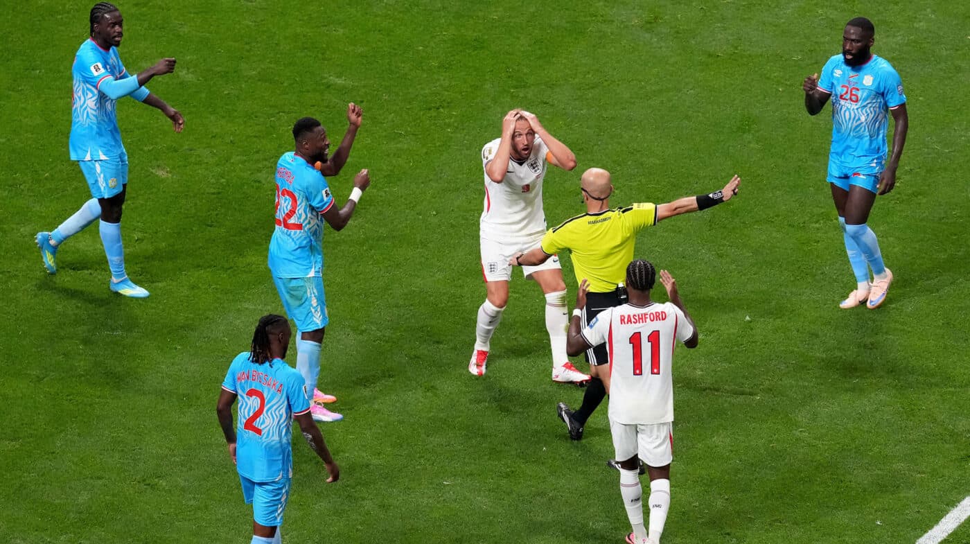 CM 2026 Scandal mondial! Englezii au turbat de furie: au cerut penalty la Kane, în meciul cu Congo!