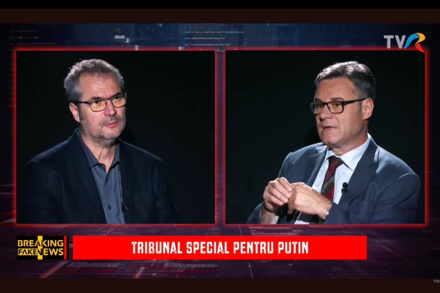 Breaking fake news: Tribunal special pentru Putin (TVR1)